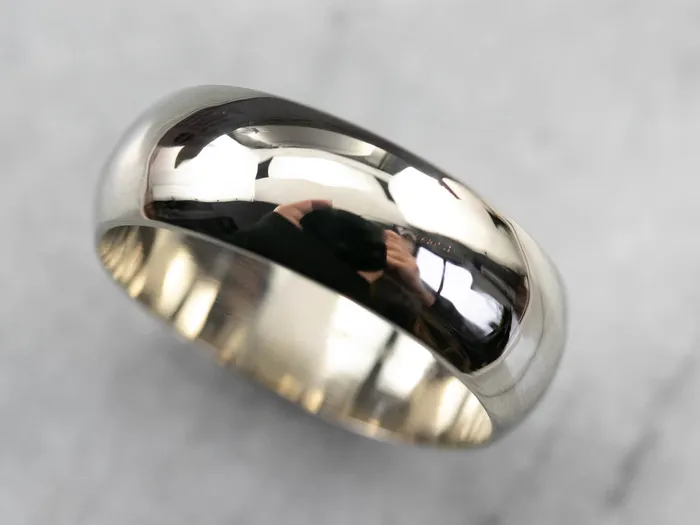 Market Square Jewelers Rings Sleek White Gold Band Market Square Jewelers Rings Sleek White Gold Band