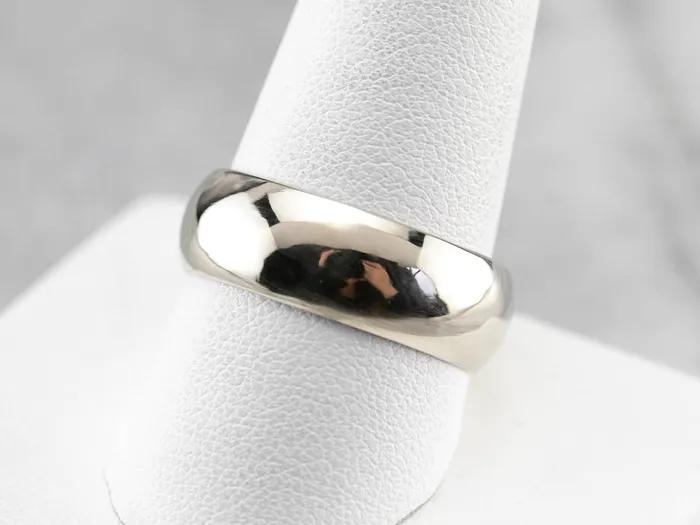 Market Square Jewelers Rings Sleek White Gold Band Market Square Jewelers Rings Sleek White Gold Band