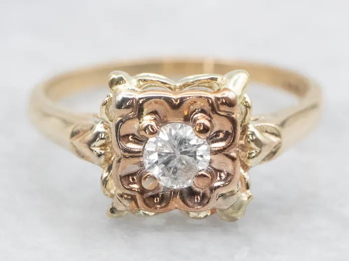 Market Square Jewelers Rings Unique Flower Diamond Solitaire Engagement Ring Market Square Jewelers Rings Unique Flower Diamond Solitaire Engagement Ring