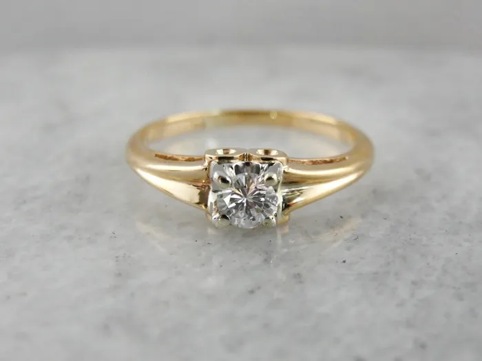 Market Square Jewelers Rings Vintage Diamond Engagement Ring