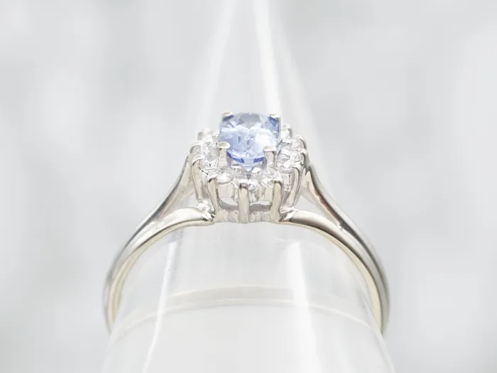 Market Square Jewelers Rings White Gold Oval Cut Sapphire Engagement Ring with Diamond Halo Market Square Jewelers Rings White Gold Oval Cut Sapphire Engagement Ring with Diamond Halo