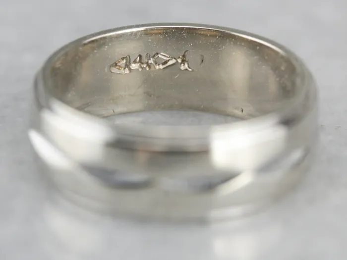 Market Square Jewelers White Gold Patterned Wedding Band Rings Market Square Jewelers White Gold Patterned Wedding Band Rings