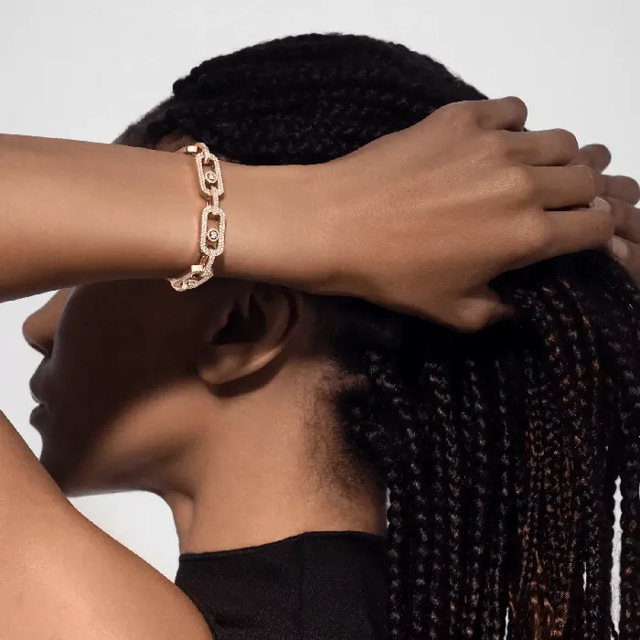 Messika Bracelets Messika So Move XL Pav Bracelet Messika Bracelets Messika So Move XL Pav Bracelet