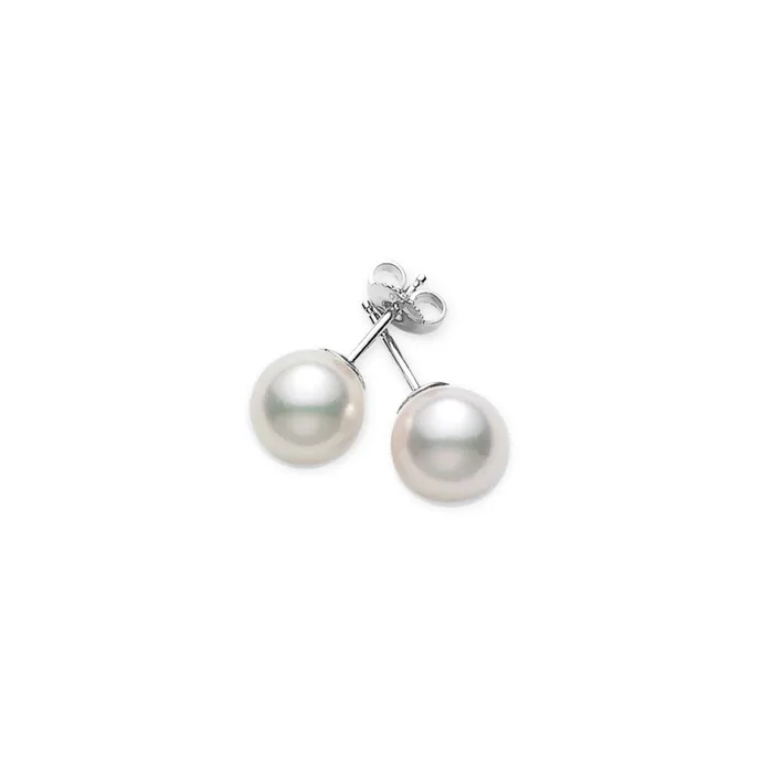 Mikimoto Earrings Mikimoto Akoya Cultured Pearl Stud Earrings