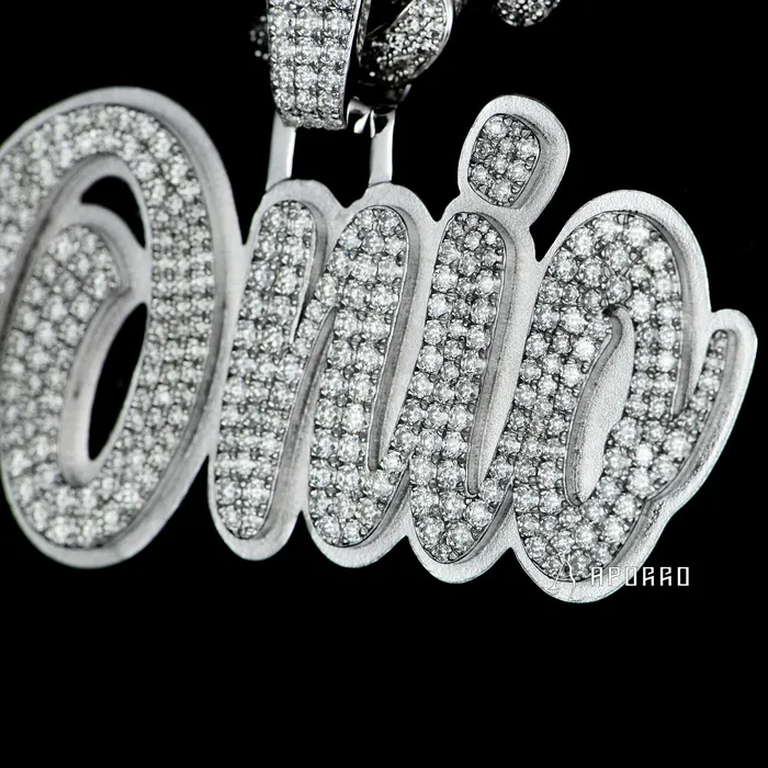 Necklaces AporroPremium APORRO Premium Name Necklace Custom Design Deposit
