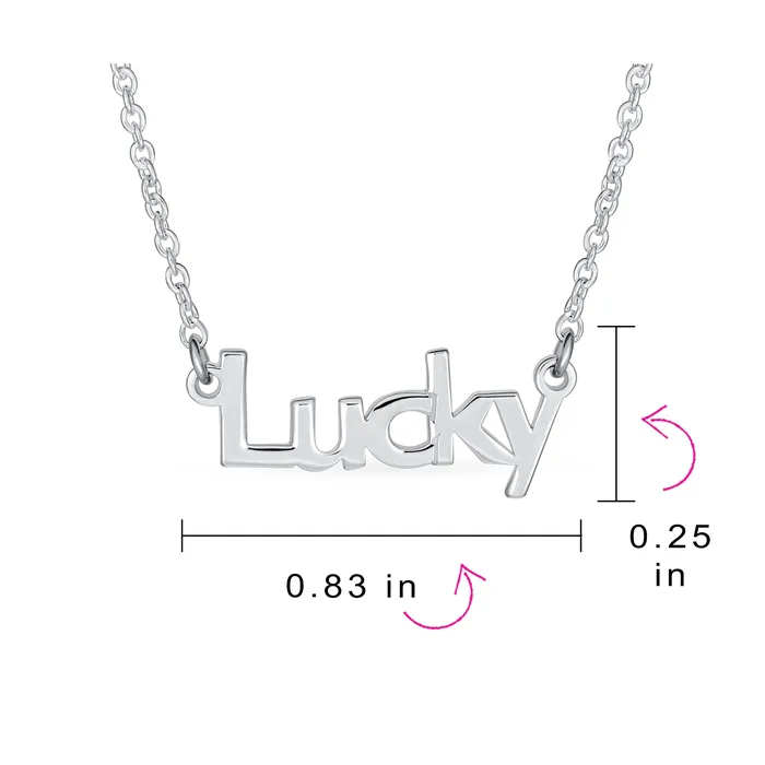Necklaces BlingJewelry Wholesale Sideways Station Pendant Necklace with Dainty Block Letters in Sterling Silver Necklaces BlingJewelry Wholesale Sideways Station Pendant Necklace with Dainty Block Letters in Sterling Silver