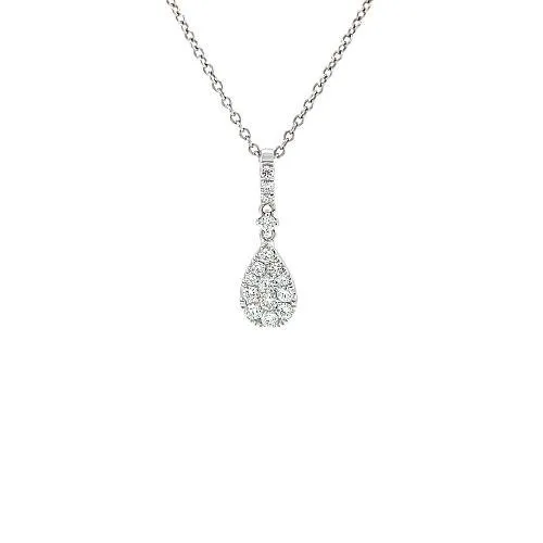 Necklaces CH Collection Diamond Pendant and Chain