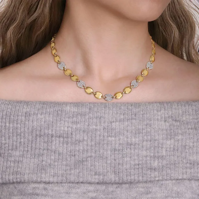 Necklaces Gabriel Co Diamond Pav Station Necklace Gabriel Co Necklaces Gabriel Co Diamond Pav Station Necklace Gabriel Co