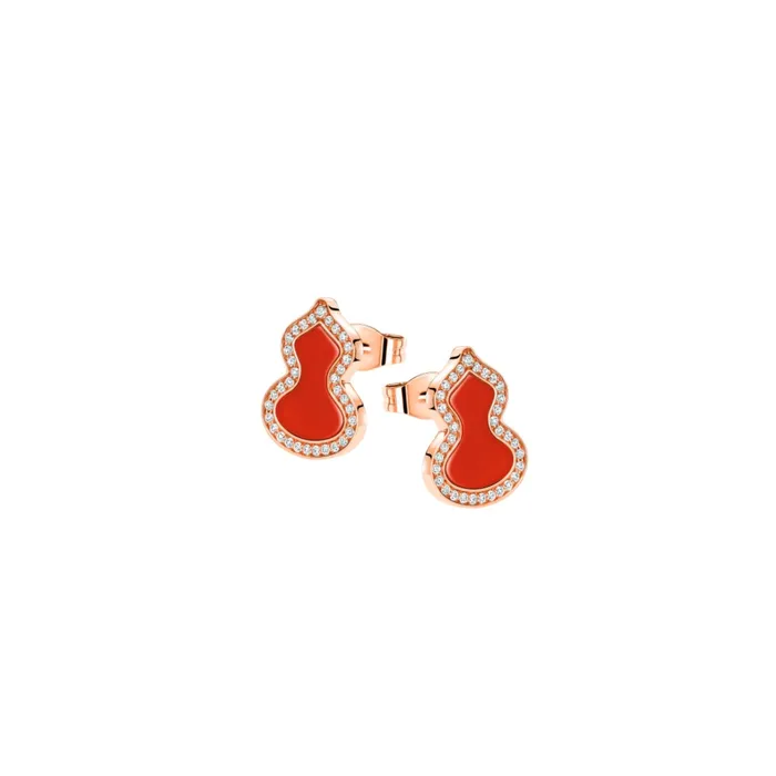 Qeelin Petite Wulu Ear Studs Qeelin Earrings