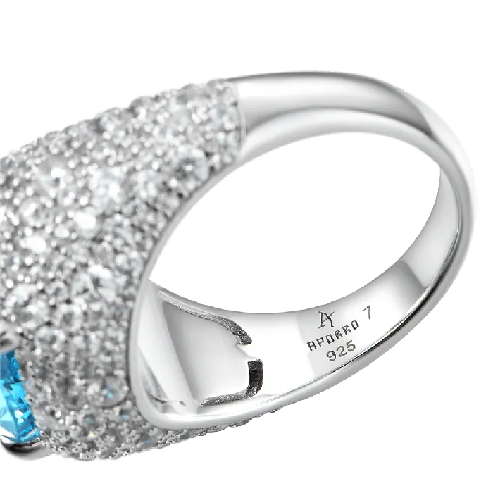 Rings aporro Crushed Ice Ring