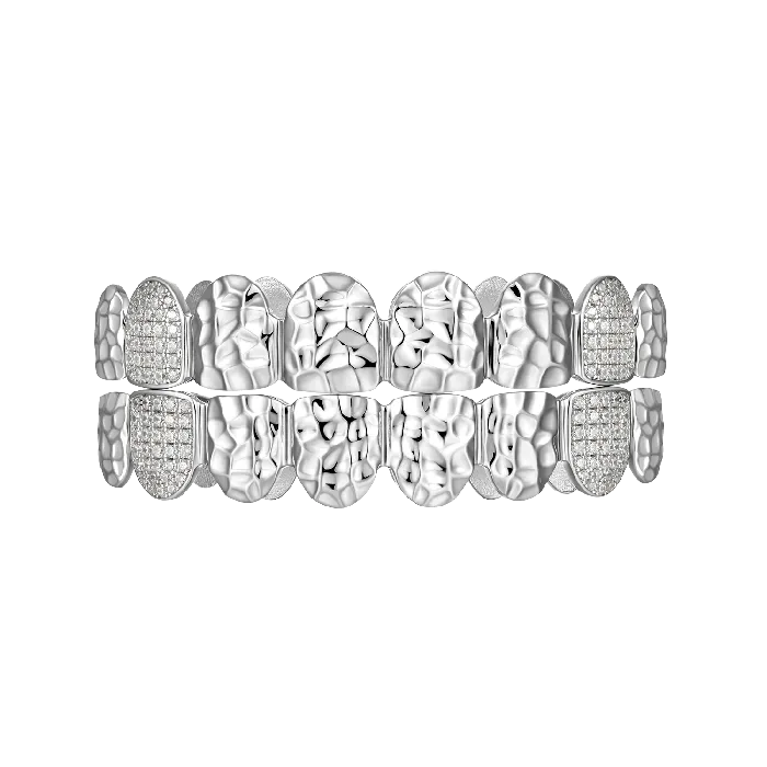 Rings aporro Premade Diamond Cut Grillz