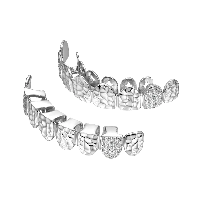 Rings aporro Premade Diamond Cut Grillz