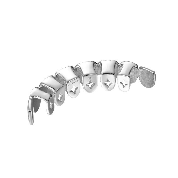 Rings aporro Premade Diamond Cut Grillz