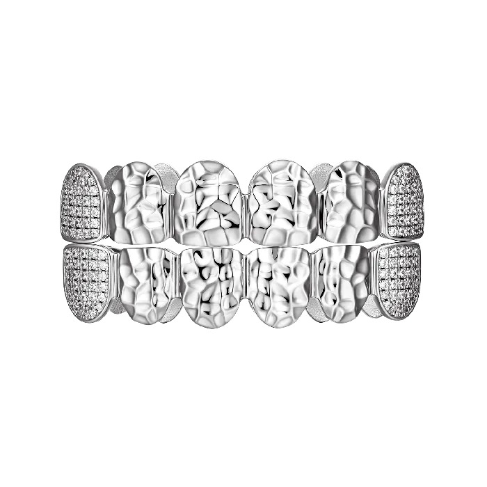 Rings aporro Premade Diamond Cut Grillz