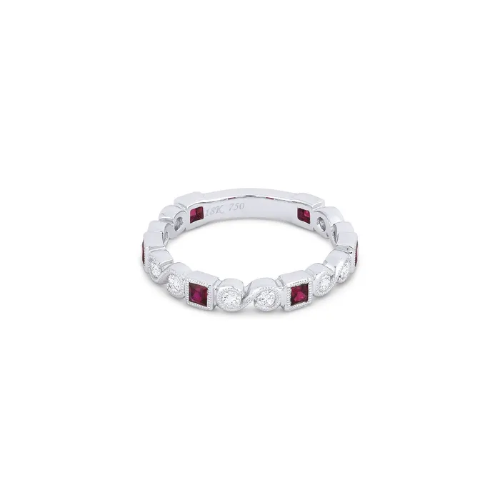 Rings CH Bridal Ruby Diamond Ring