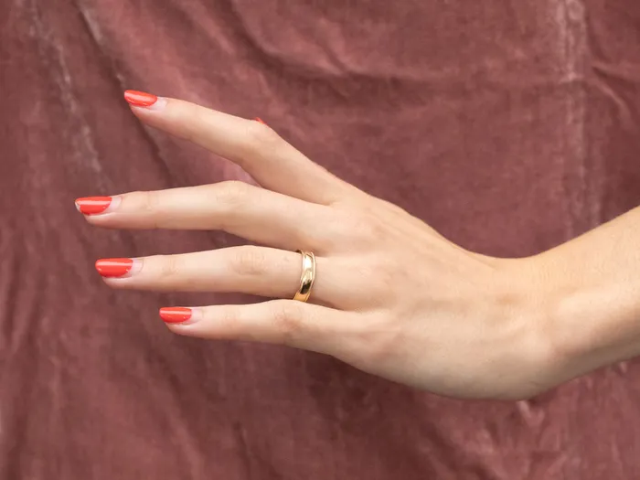 Rings Gold Milgrain Edge Band Market Square Jewelers Rings Gold Milgrain Edge Band Market Square Jewelers