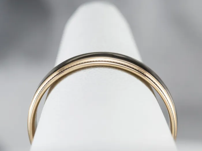 Rings Gold Milgrain Edge Band Market Square Jewelers Rings Gold Milgrain Edge Band Market Square Jewelers