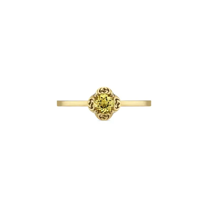 Rings Gucci Gucci Interlocking G Beryl Ring