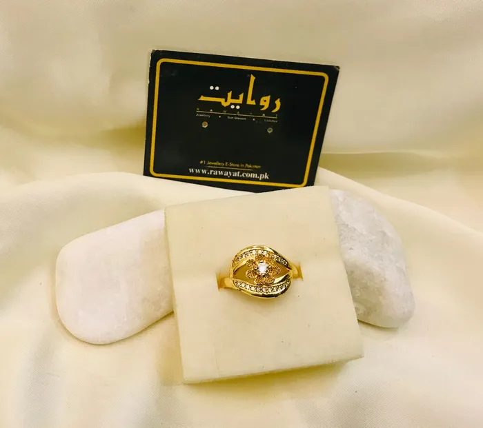 Rings KJ Zircon Ring35 White