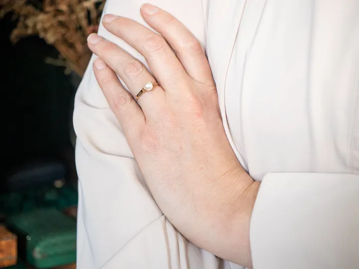 Rings Market Square Jewelers Classic Pearl Solitaire Ring Rings Market Square Jewelers Classic Pearl Solitaire Ring