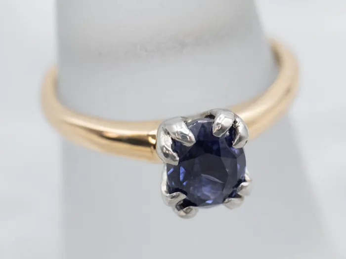 Rings Market Square Jewelers Dark Purple Sapphire Solitaire Ring Rings Market Square Jewelers Dark Purple Sapphire Solitaire Ring