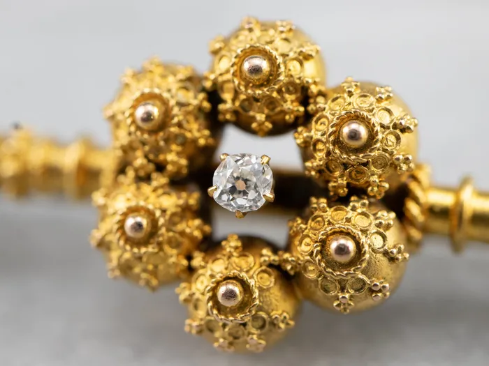 Rings Market Square Jewelers Etruscan Revival Old Mine Cut Diamond Victorian Brooch Rings Market Square Jewelers Etruscan Revival Old Mine Cut Diamond Victorian Brooch