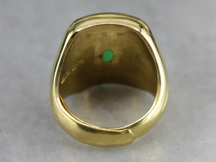 Rings Market Square Jewelers Mens Retro Era Jadeite Ring Rings Market Square Jewelers Mens Retro Era Jadeite Ring