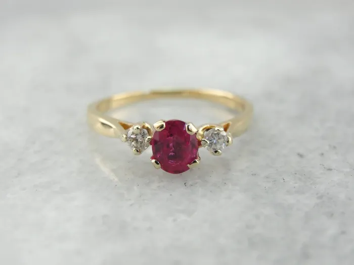 Rings Market Square Jewelers Pretty Pink Sapphire Three Stone Engagement Ring Rings Market Square Jewelers Pretty Pink Sapphire Three Stone Engagement Ring