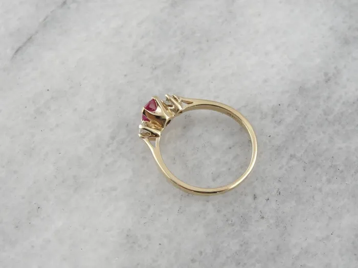 Rings Market Square Jewelers Pretty Pink Sapphire Three Stone Engagement Ring Rings Market Square Jewelers Pretty Pink Sapphire Three Stone Engagement Ring
