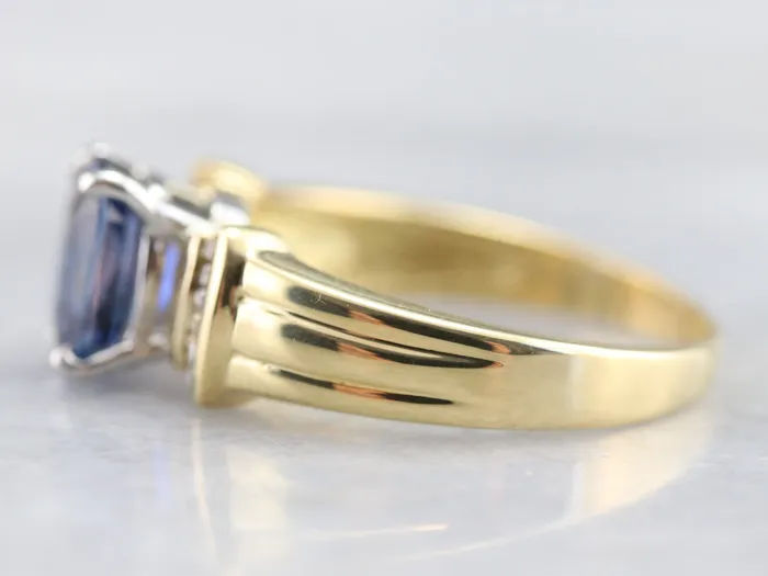 Rings Market Square Jewelers Purple Sapphire and Diamond Ring Rings Market Square Jewelers Purple Sapphire and Diamond Ring