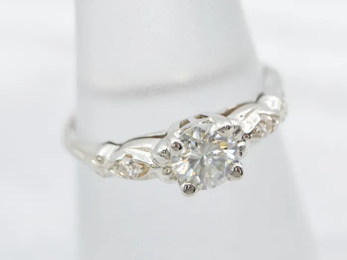 Rings Market Square Jewelers Sweet Retro Era Diamond Engagement Ring Rings Market Square Jewelers Sweet Retro Era Diamond Engagement Ring