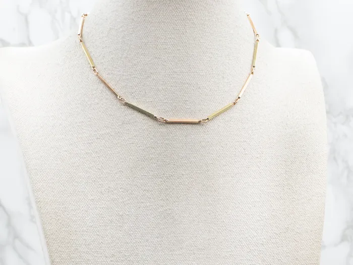 Rings Market Square Jewelers Two Tone Bar Link Watch Chain Rings Market Square Jewelers Two Tone Bar Link Watch Chain