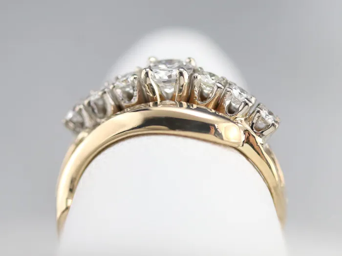 Rings Market Square Jewelers Vintage Diamond Bypass Ring Rings Market Square Jewelers Vintage Diamond Bypass Ring