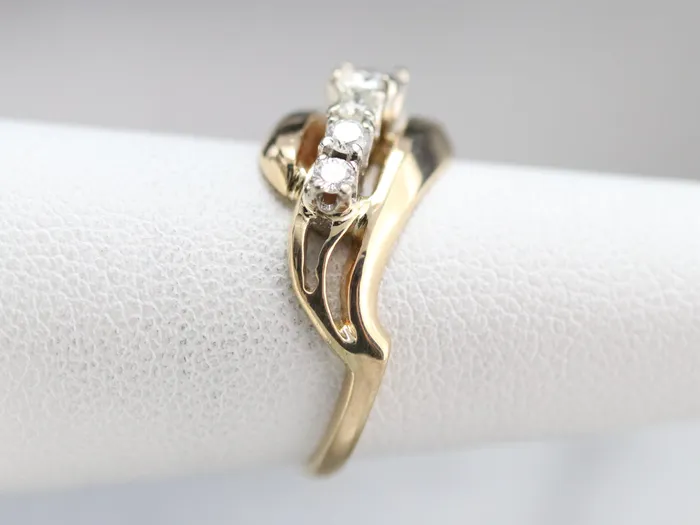 Rings Market Square Jewelers Vintage Diamond Bypass Ring Rings Market Square Jewelers Vintage Diamond Bypass Ring