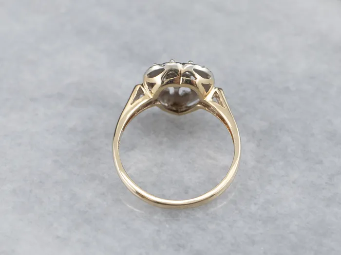 Rings MSJ Office Diamond Heart Halo Ring Rings MSJ Office Diamond Heart Halo Ring