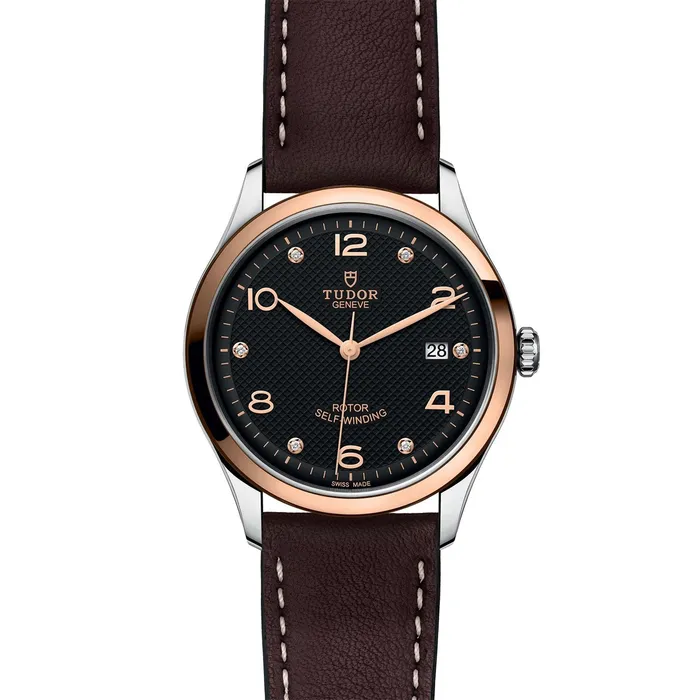 TUDOR 1926 39mm Steel and Rose Gold Tudor Earrings