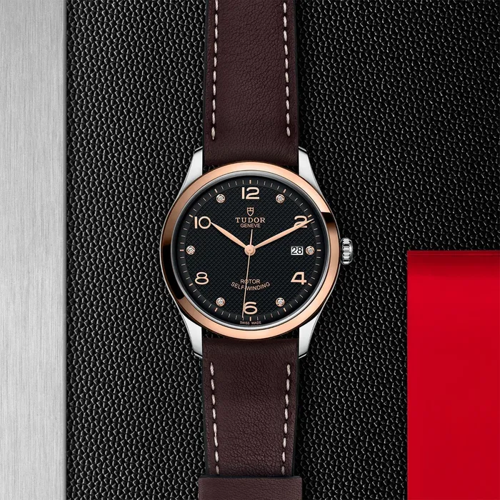 TUDOR 1926 39mm Steel and Rose Gold Tudor Earrings