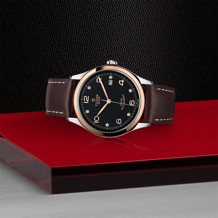 TUDOR 1926 39mm Steel and Rose Gold Tudor Earrings