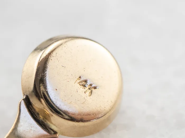 Vintage Enamel Candlestick Gold Charm MSJ Online Charm Necklaces Vintage Enamel Candlestick Gold Charm MSJ Online Charm Necklaces