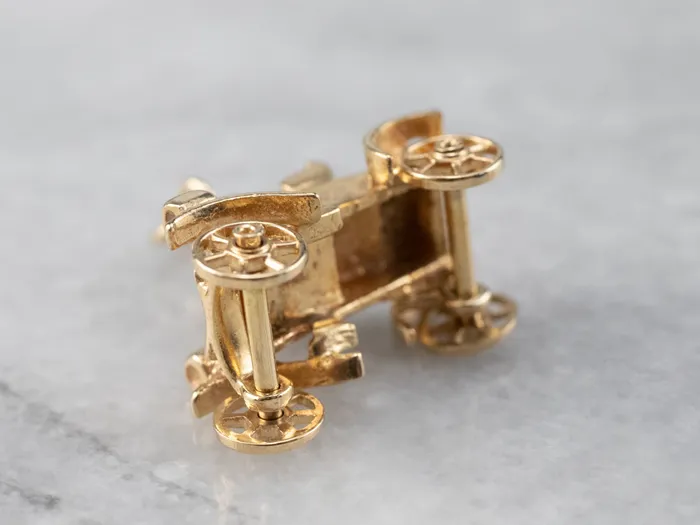 Vintage Gold ModelT Charm Market Square Jewelers Charm Necklaces Vintage Gold ModelT Charm Market Square Jewelers Charm Necklaces