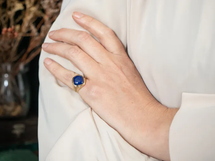 Yellow Gold Lapis Ring Market Square Jewelers Rings Yellow Gold Lapis Ring Market Square Jewelers Rings