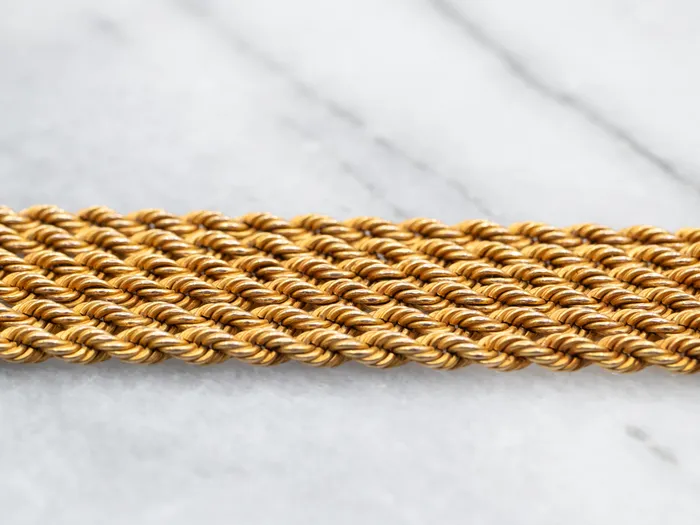 Yellow Gold Long Rope Twist Chain with Dog Clip Market Square Jewelers Necklaces Yellow Gold Long Rope Twist Chain with Dog Clip Market Square Jewelers Necklaces
