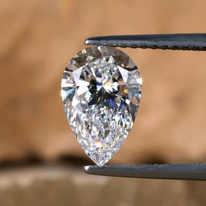 150 CT Pear Cut Lab Grown Diamond FVS Lab Created Diamond for Engagement Ring Pendant or Gift Diamondrensu Rings 150 CT Pear Cut Lab Grown Diamond FVS Lab Created Diamond for Engagement Ring Pendant or Gift Diamondrensu Rings