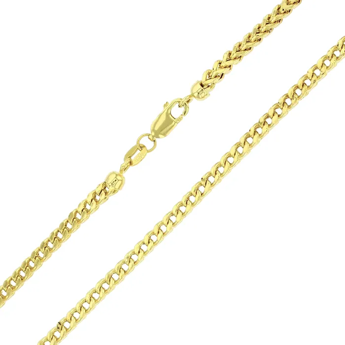 14k Yellow Gold Hollow 3mm5mm Franco Chain with Lobster Clasps Italian Gold Chain Gold Franco Chain for Men and Women DecadenceJewelry Necklaces 14k Yellow Gold Hollow 3mm5mm Franco Chain with Lobster Clasps Italian Gold Chain Gold Franco Chain for Men and Women DecadenceJewelry Necklaces