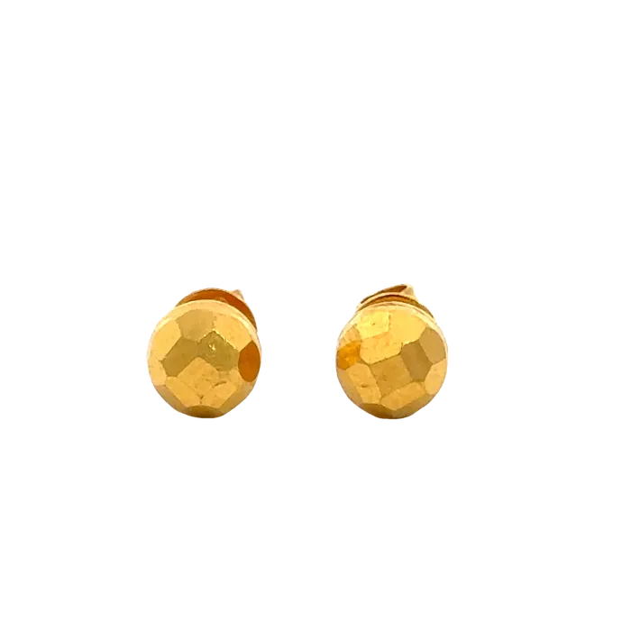 22k Yellow Gold BallBead Earrings with gold weight of 1468g Gold Palace Earrings 22k Yellow Gold BallBead Earrings with gold weight of 1468g Gold Palace Earrings