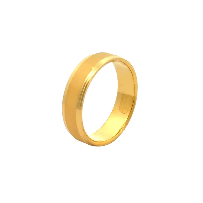 22k Yellow Gold Glistening Sparkling Wedding Band Ring measuring 95 x 6mm thickness Gold Palace Rings