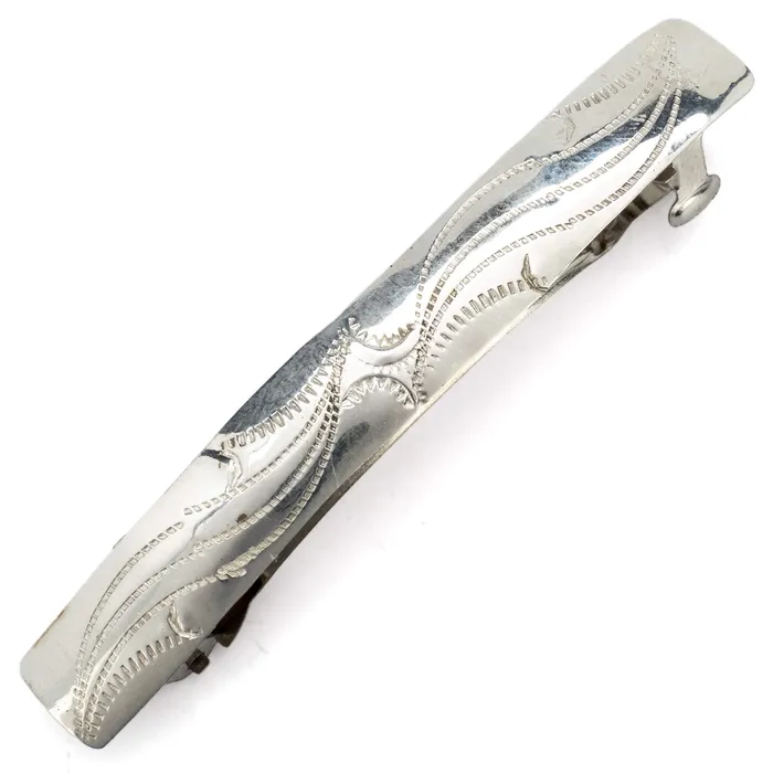 925 Sterling Silver USA Native American Made Hair Clip Kalifano Rings