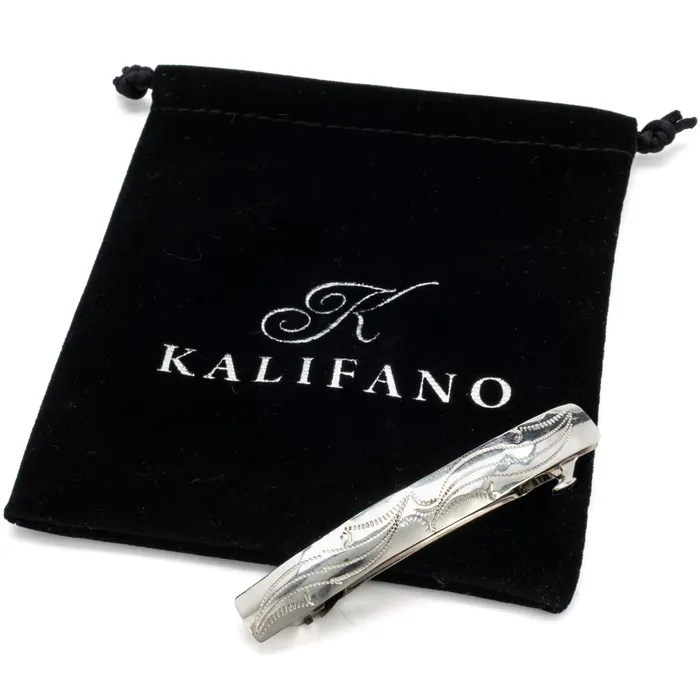 925 Sterling Silver USA Native American Made Hair Clip Kalifano Rings