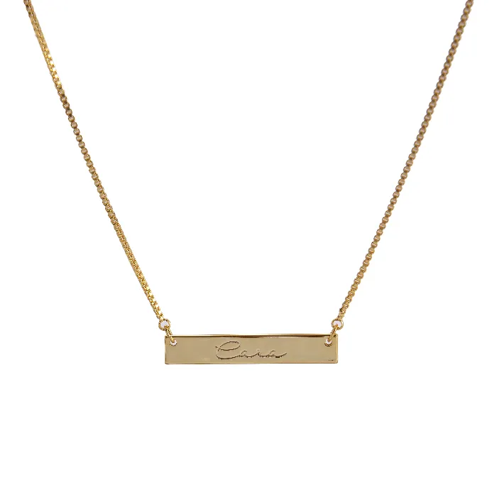 Betty and Biddy Necklaces Cara Bar Necklace