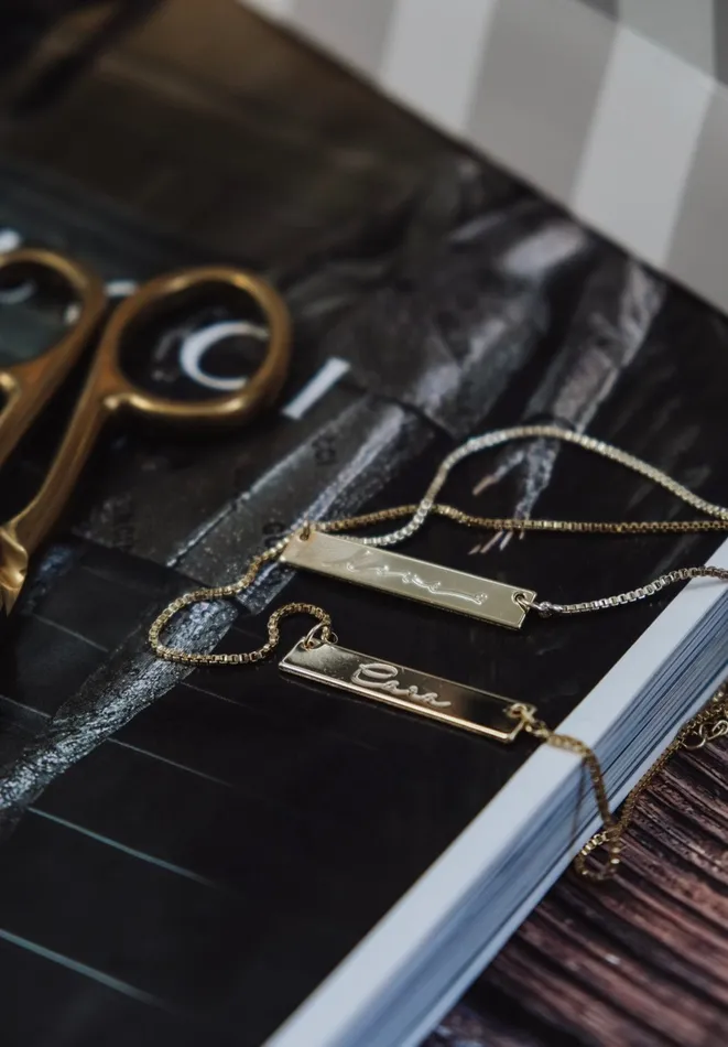 Betty and Biddy Necklaces Cara Bar Necklace